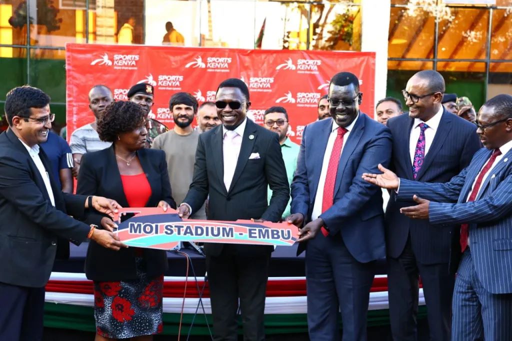 Ababu lauds President Ruto for delivering Embu stadium in time